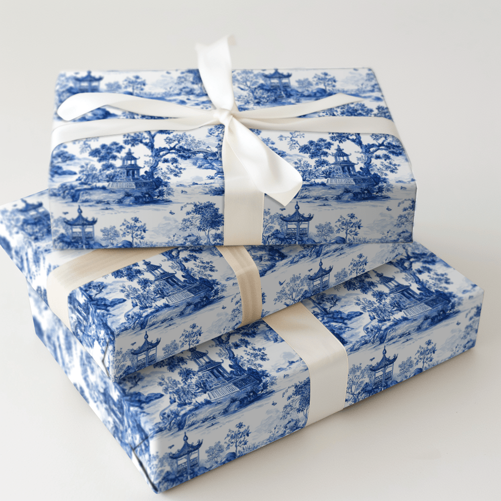 Myth of Blue - Wrapping Paper - Aspen & Arlo