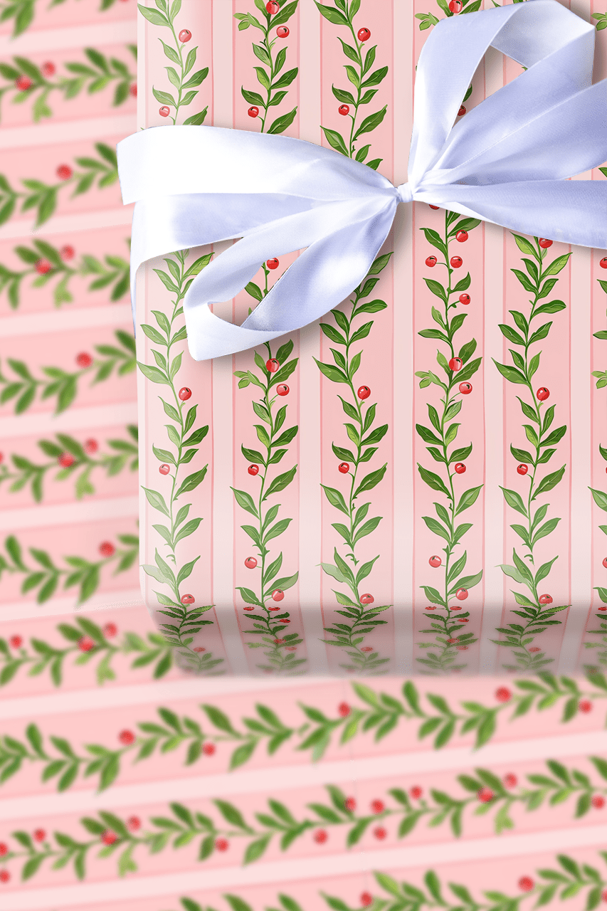Berry Pink - Wrapping Paper - Aspen & Arlo