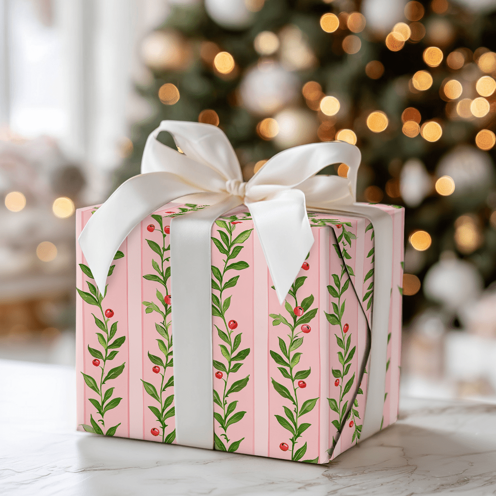 Berry Pink - Wrapping Paper - Aspen & Arlo