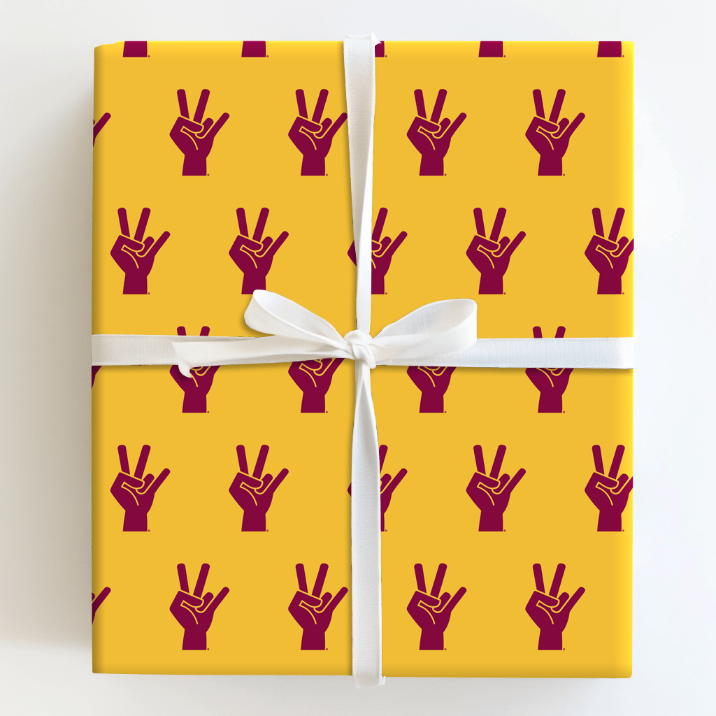 Sun Devil Signal - Wrapping Paper - Aspen & Arlo
