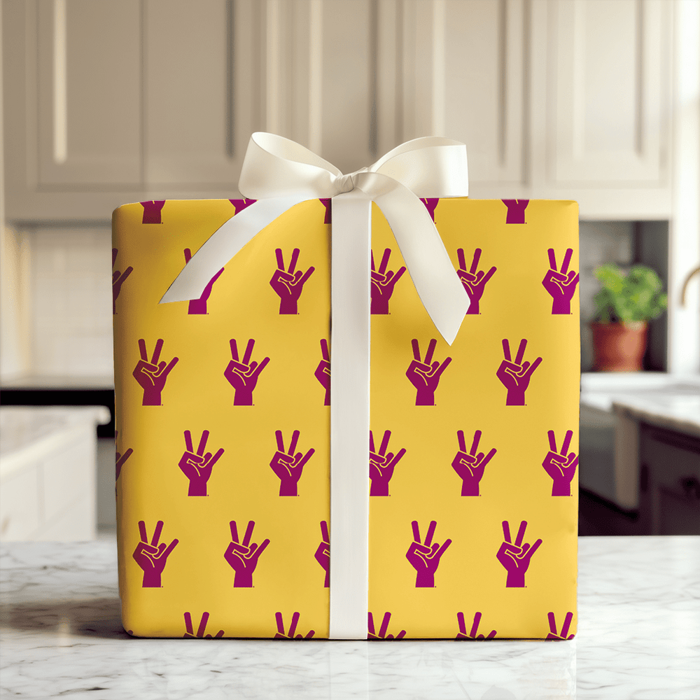 Sun Devil Signal - Wrapping Paper - Aspen & Arlo