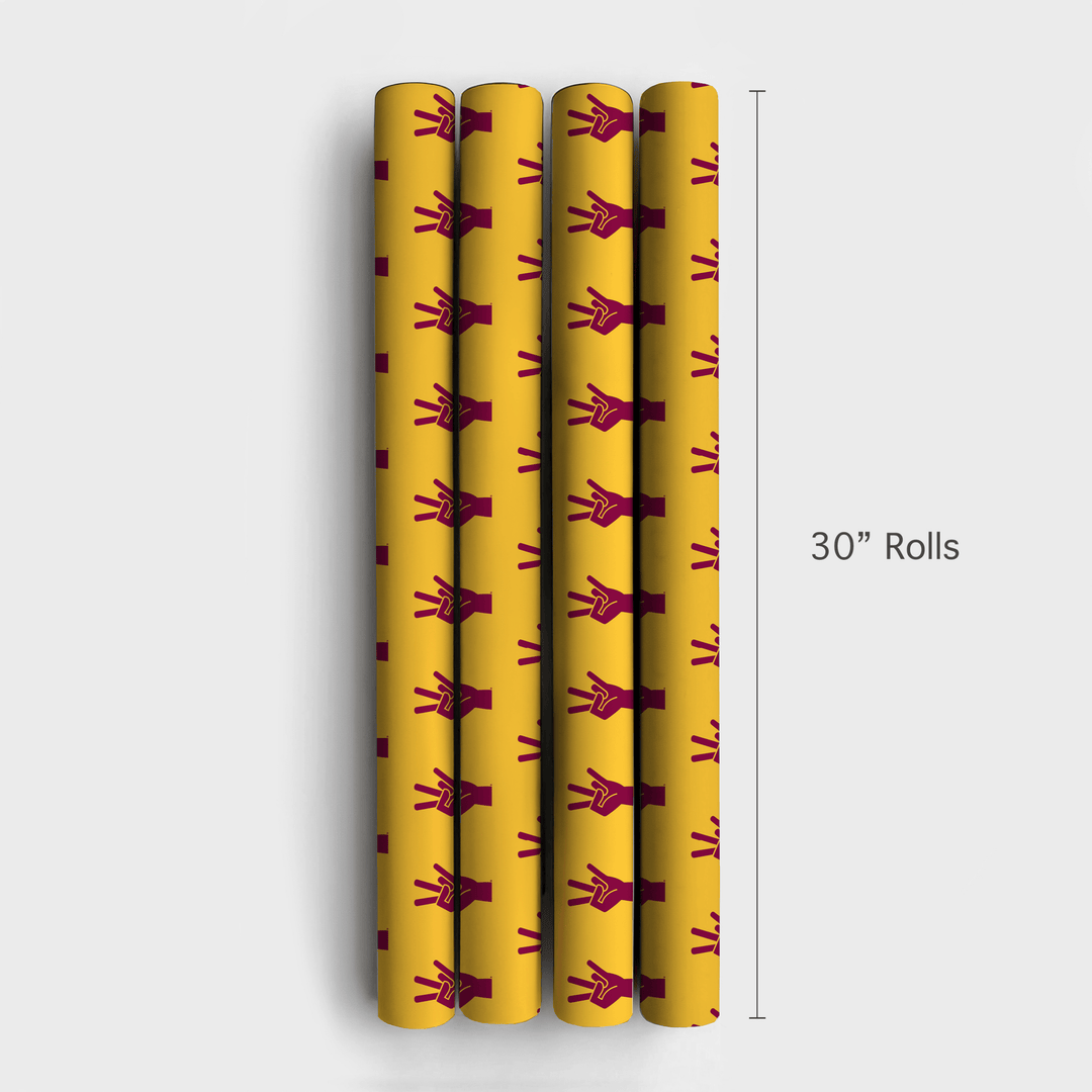 Sun Devil Signal - Wrapping Paper - Aspen & Arlo