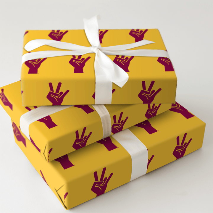 Sun Devil Signal - Wrapping Paper - Aspen & Arlo