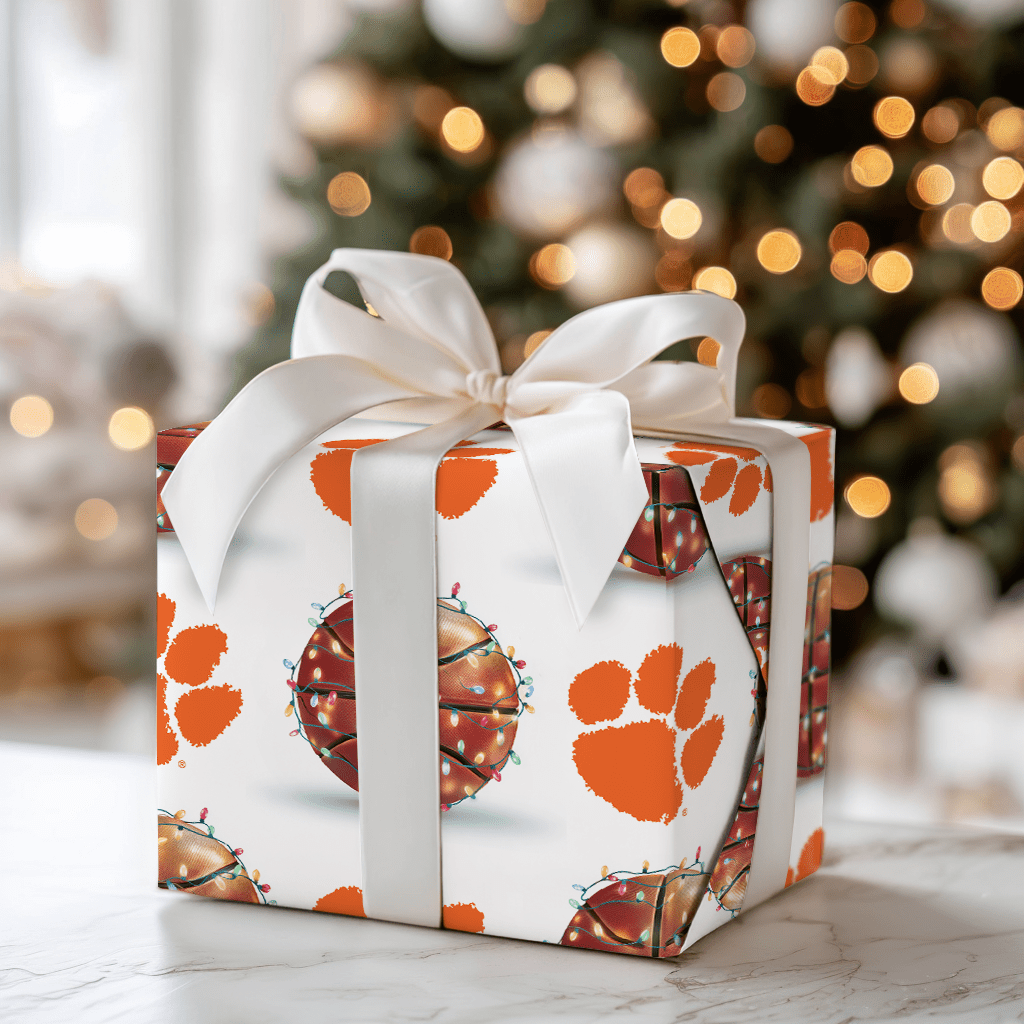 Paw Power Hoops - Wrapping Paper - Aspen & Arlo