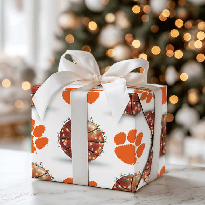 Paw Power Hoops - Wrapping Paper - Aspen & Arlo
