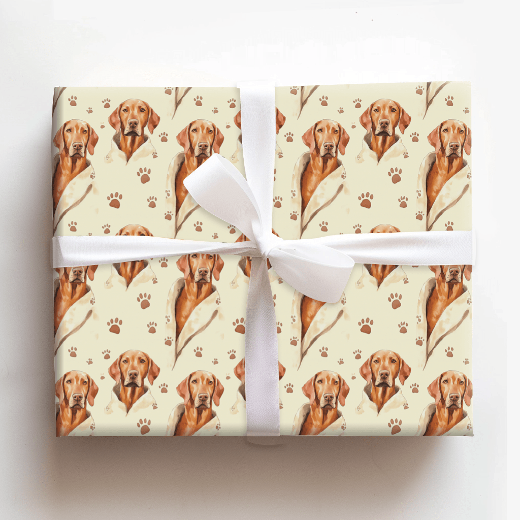 Spa Day with the Vizsla - Wrapping Paper - Aspen & Arlo