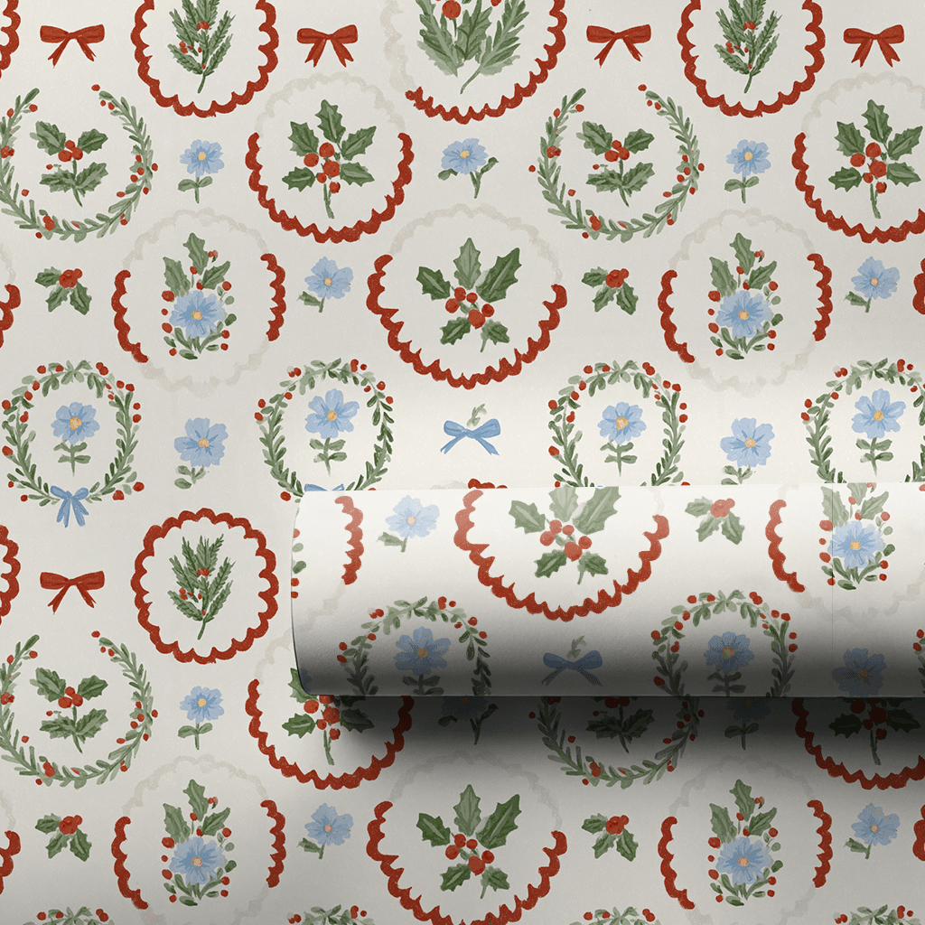 Gathered & Garland - Wrapping Paper - Aspen & Arlo