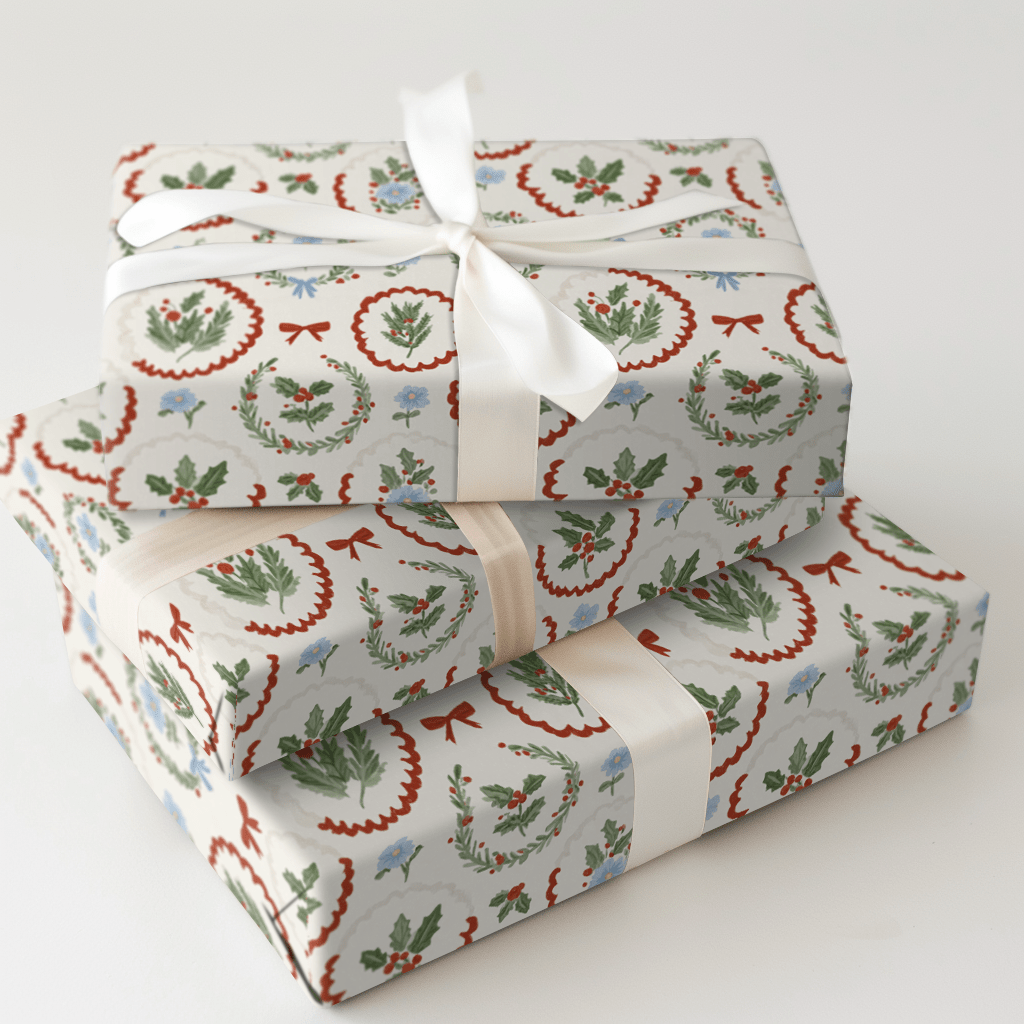 Gathered & Garland - Wrapping Paper - Aspen & Arlo