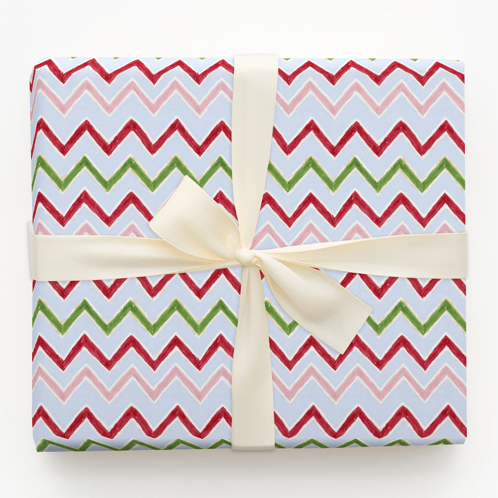 Zigzag Christmas - Wrapping Paper - Aspen & Arlo