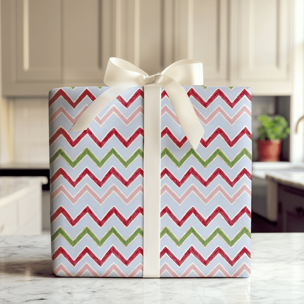 Zigzag Christmas - Wrapping Paper - Aspen & Arlo