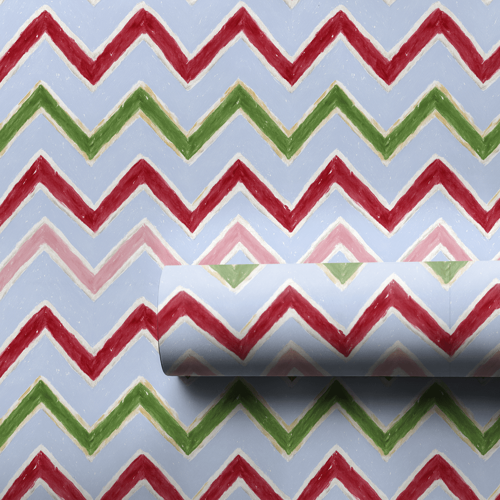 Zigzag Christmas - Wrapping Paper - Aspen & Arlo