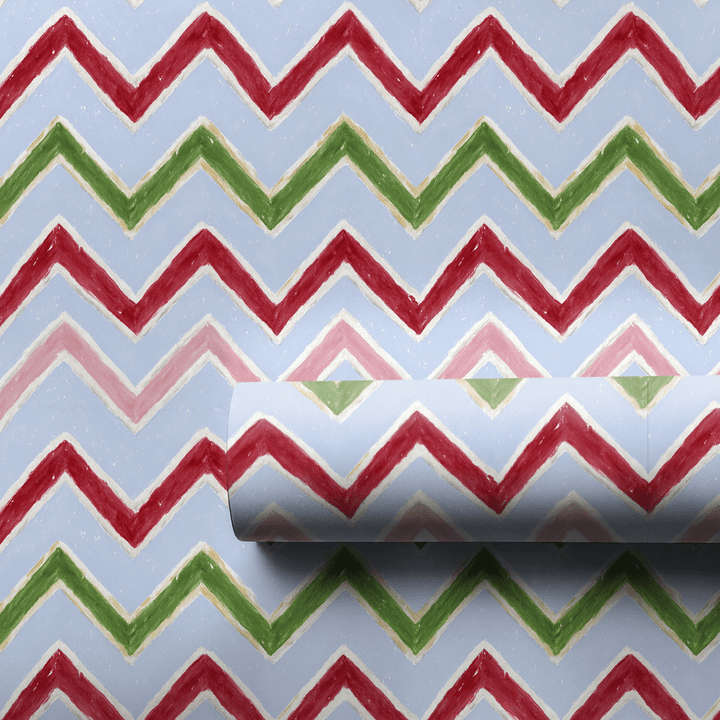 Zigzag Christmas - Wrapping Paper - Aspen & Arlo