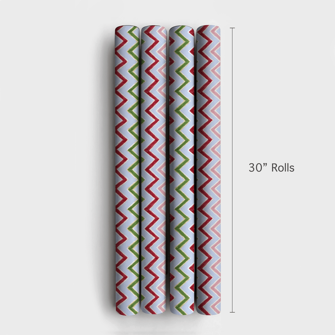 Zigzag Christmas - Wrapping Paper - Aspen & Arlo