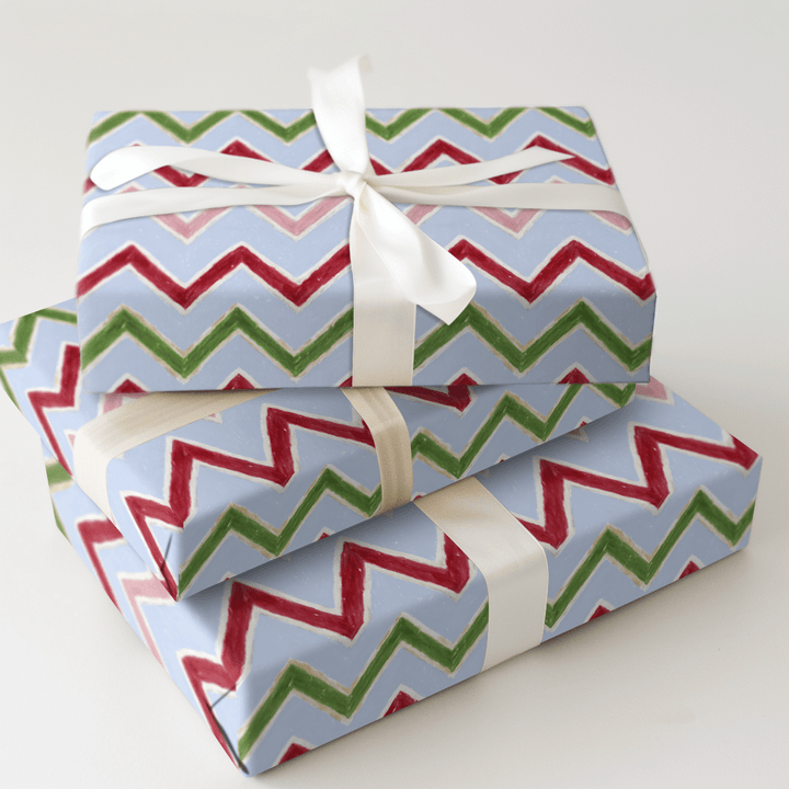 Zigzag Christmas - Wrapping Paper - Aspen & Arlo