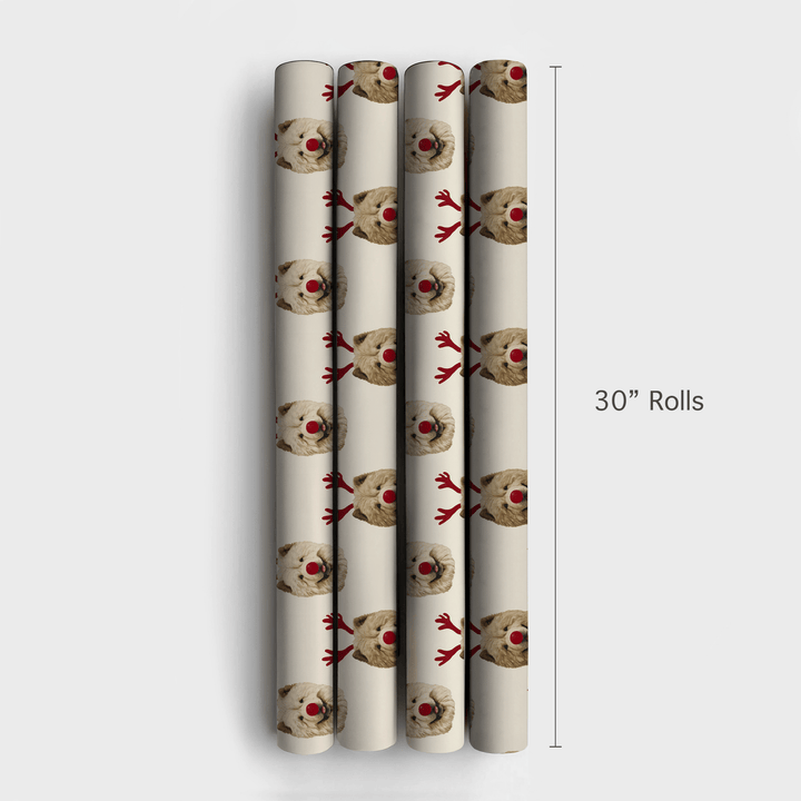 Rudolph the Chow Chow - Wrapping Paper - Aspen & Arlo