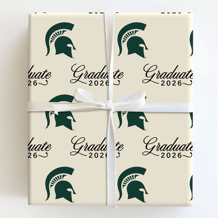 Michigan State Graduate 2026 - Wrapping Paper - Aspen & Arlo