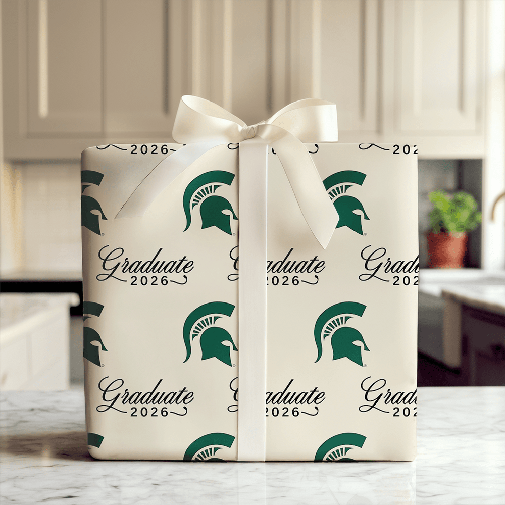 Michigan State Graduate 2026 - Wrapping Paper - Aspen & Arlo