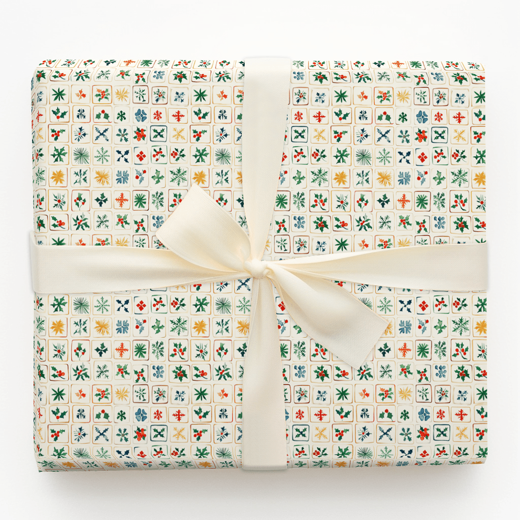 Tiles of Tradition - Wrapping Paper - Aspen & Arlo
