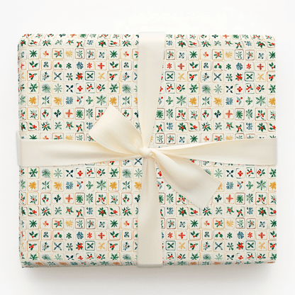 Tiles of Tradition - Wrapping Paper - Aspen & Arlo