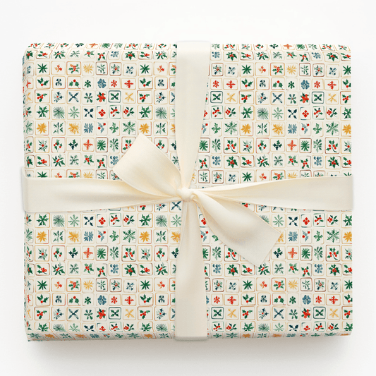 Tiles of Tradition - Wrapping Paper - Aspen & Arlo