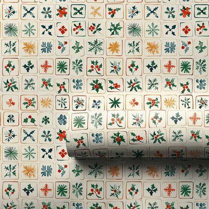 Tiles of Tradition - Wrapping Paper - Aspen & Arlo