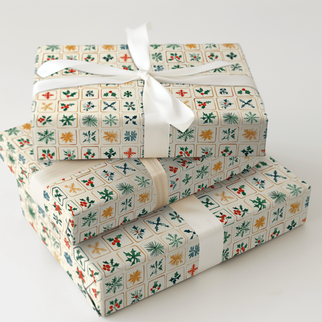 Tiles of Tradition - Wrapping Paper - Aspen & Arlo