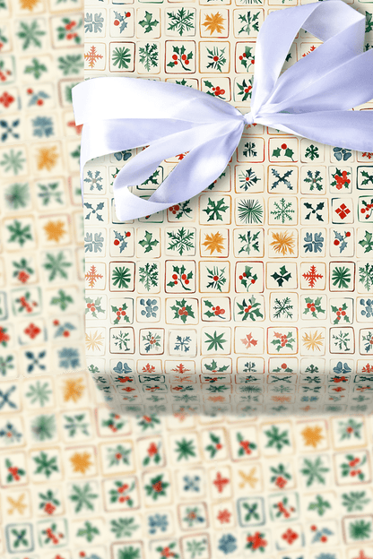 Tiles of Tradition - Wrapping Paper - Aspen & Arlo