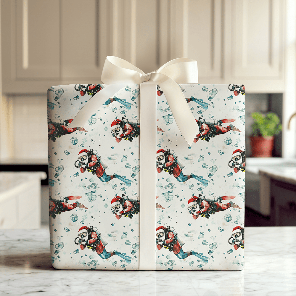 Oceanic Elf - Wrapping Paper - Aspen & Arlo