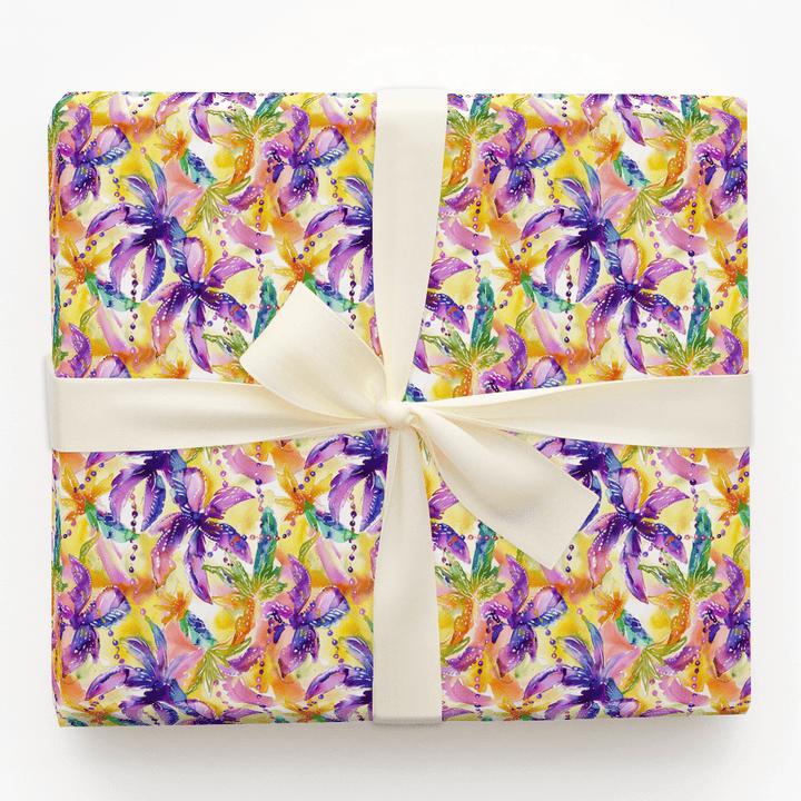Mardi in the Streets - Wrapping Paper - Aspen & Arlo
