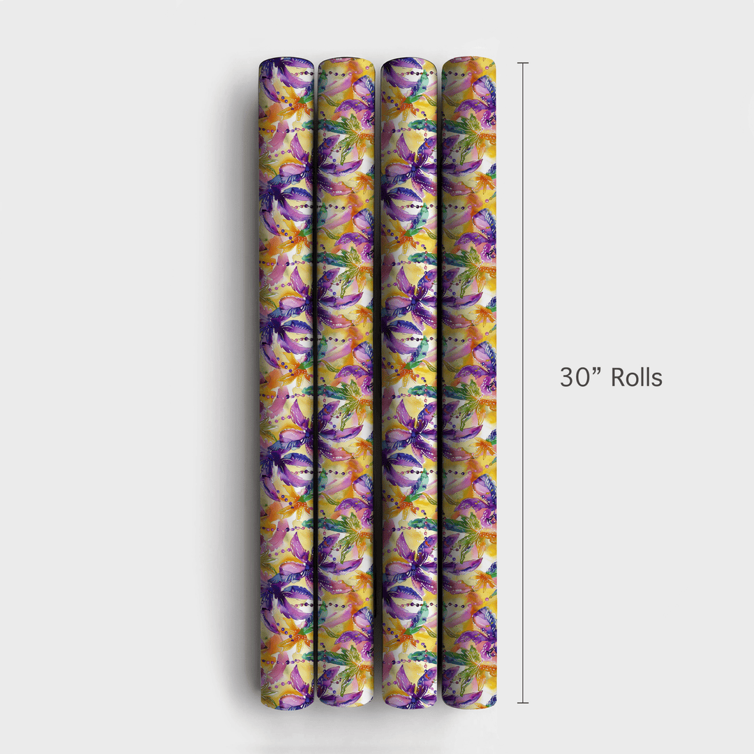 Mardi in the Streets - Wrapping Paper - Aspen & Arlo