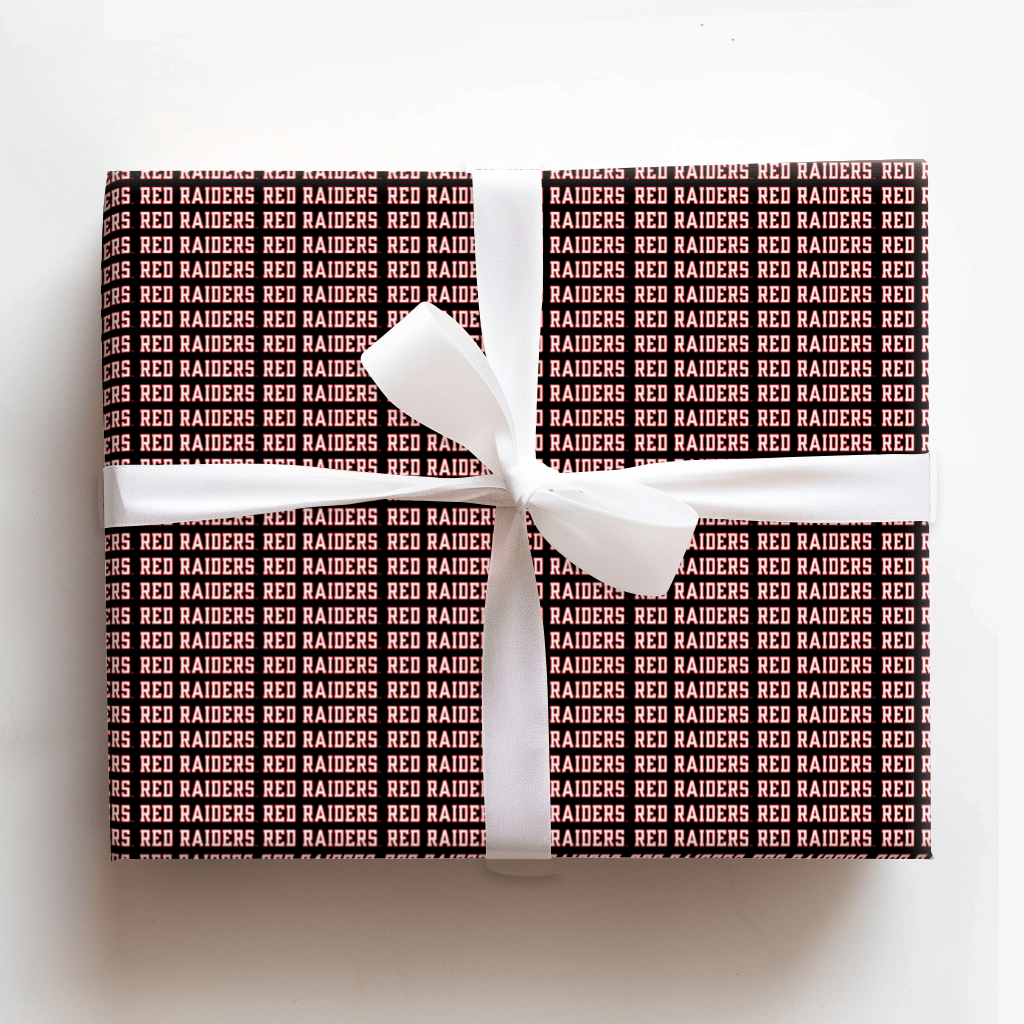 The Raider Wordmark - Wrapping Paper - Aspen & Arlo