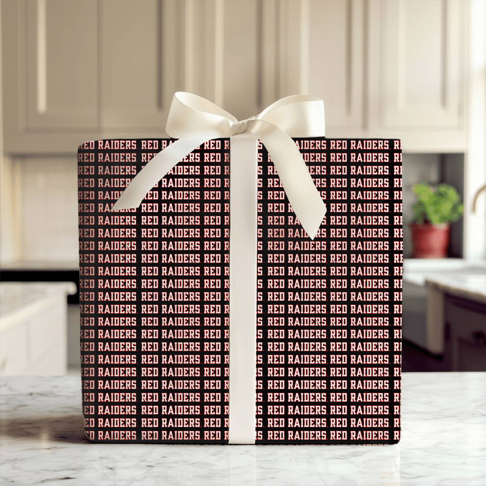 The Raider Wordmark - Wrapping Paper - Aspen & Arlo