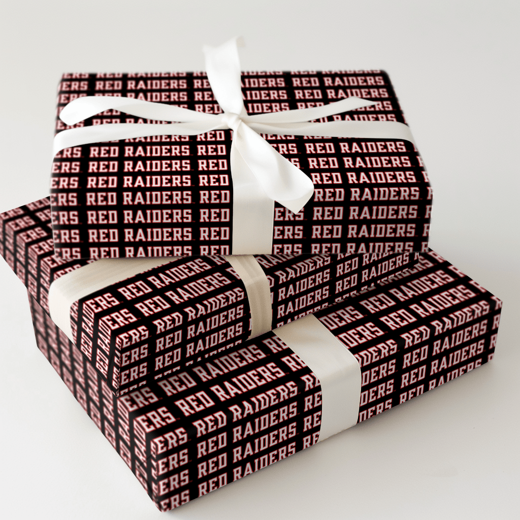 The Raider Wordmark - Wrapping Paper - Aspen & Arlo