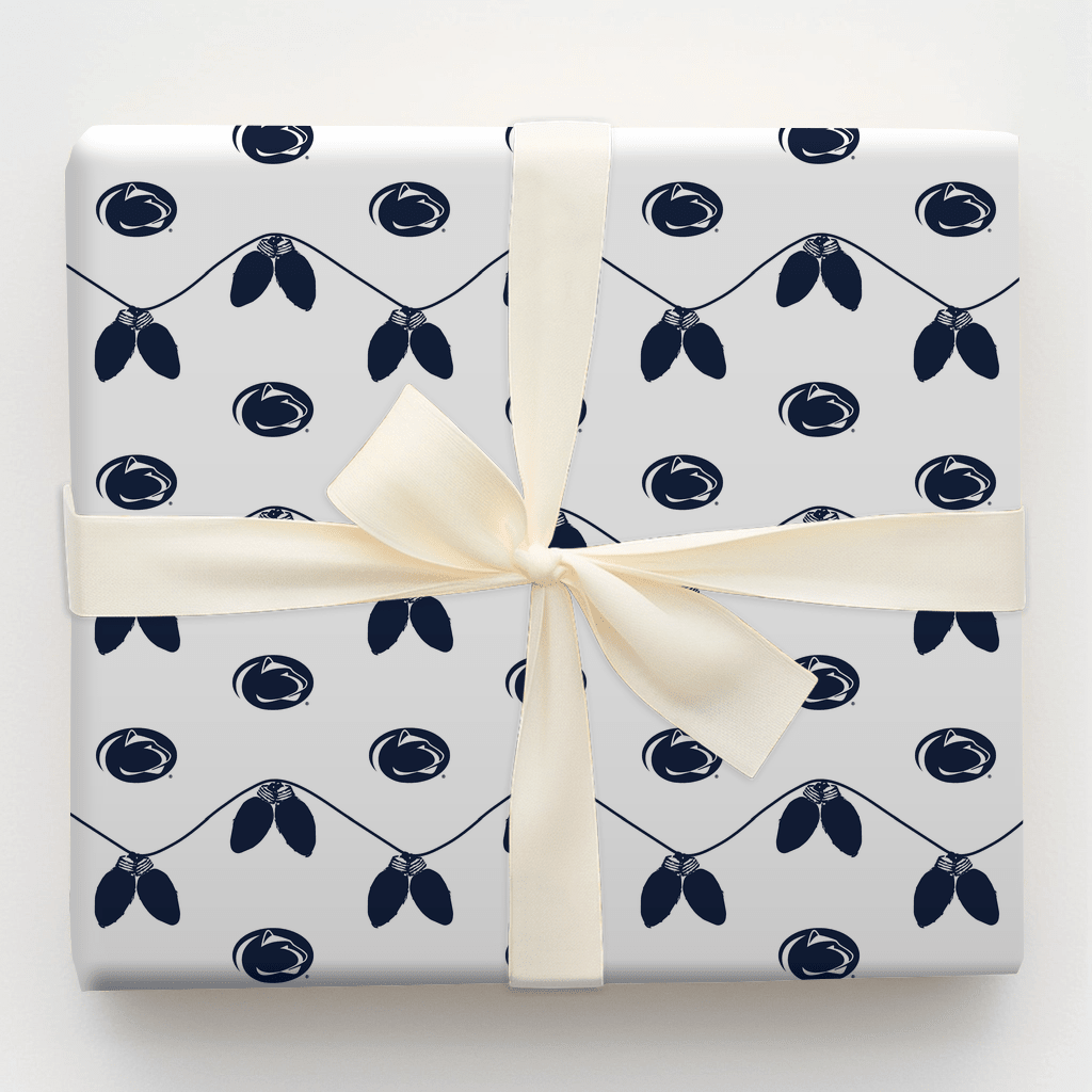 Penn State Bulbs - Wrapping Paper - Aspen & Arlo