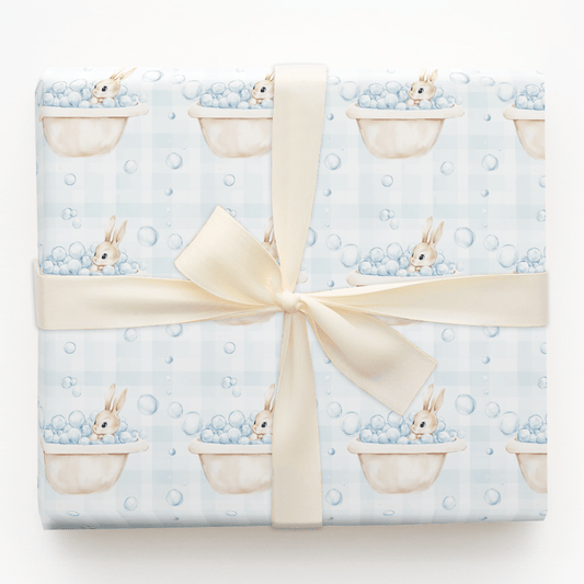 Bubbly Bunny - Wrapping Paper - Aspen &amp; Arlo