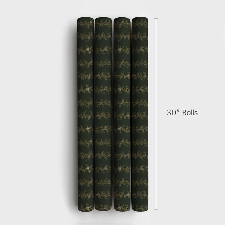 Pine Garland Stripe