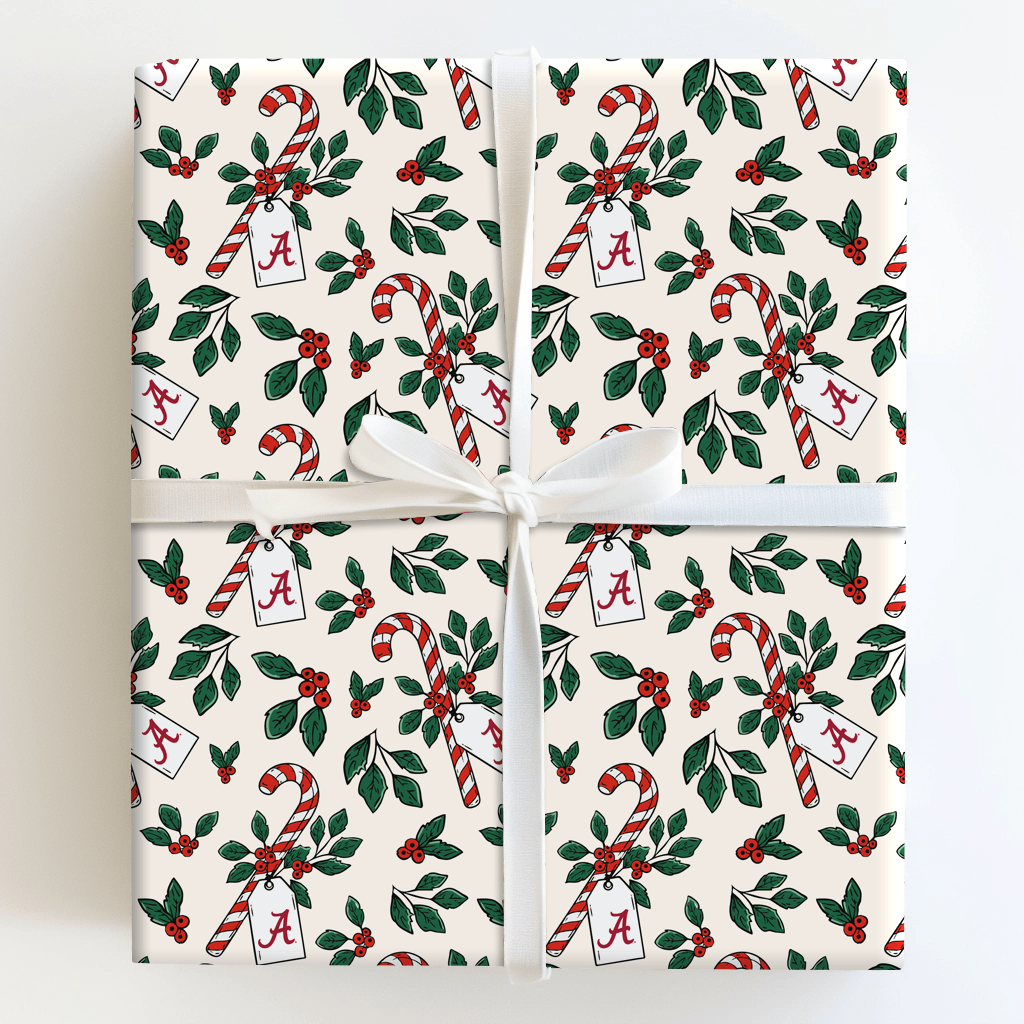 Peppermint Alabama - Wrapping Paper - Aspen & Arlo