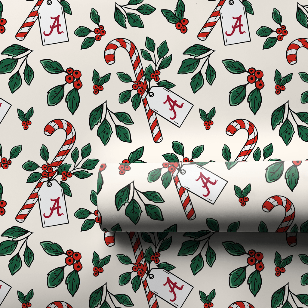Peppermint Alabama - Wrapping Paper - Aspen & Arlo