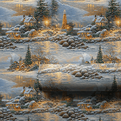 Snowy Seashell Bay - Wrapping Paper - Aspen & Arlo