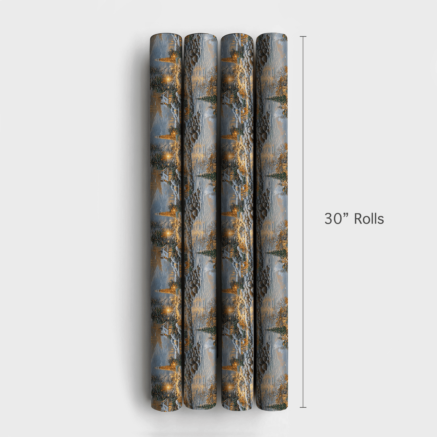 Snowy Seashell Bay - Wrapping Paper - Aspen & Arlo