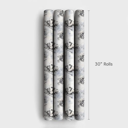 Go Husky Grey - Wrapping Paper - Aspen & Arlo