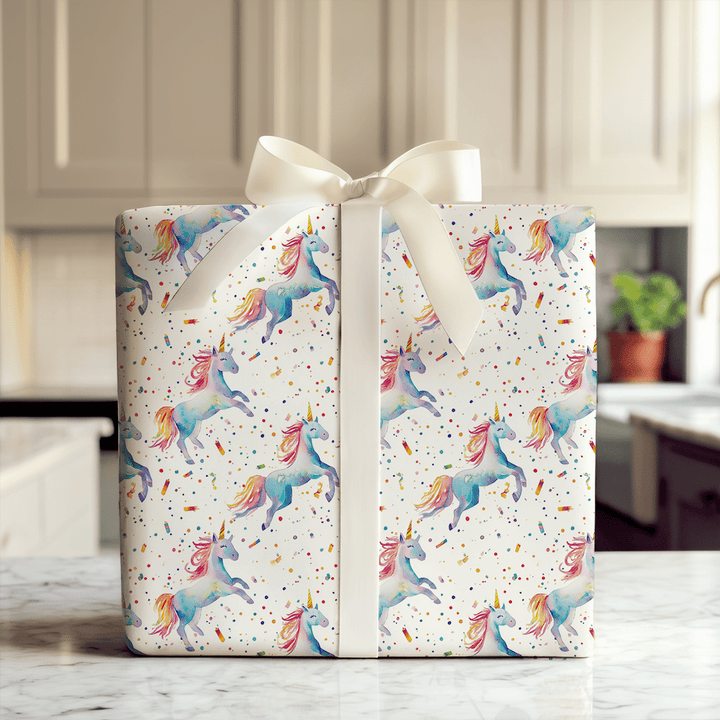 Crown of Rainbow Dreams - Wrapping Paper - Aspen & Arlo