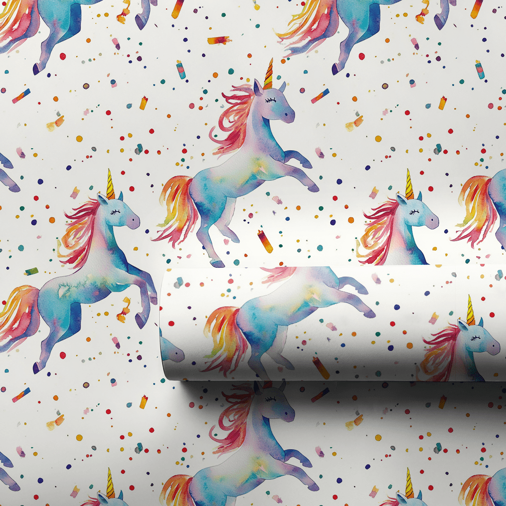 Crown of Rainbow Dreams - Wrapping Paper - Aspen & Arlo