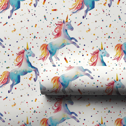 Crown of Rainbow Dreams - Wrapping Paper - Aspen & Arlo