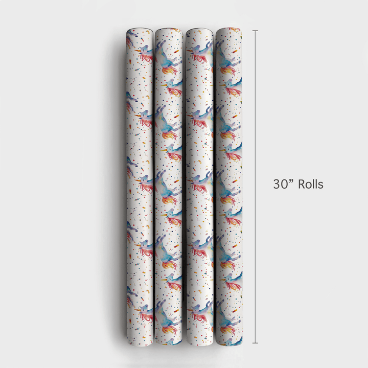 Crown of Rainbow Dreams - Wrapping Paper - Aspen & Arlo