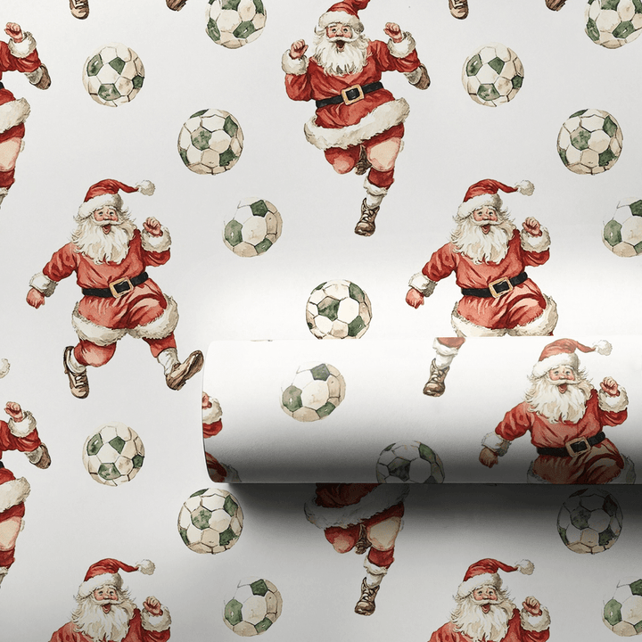Santa's Big Shot - Wrapping Paper - Aspen & Arlo