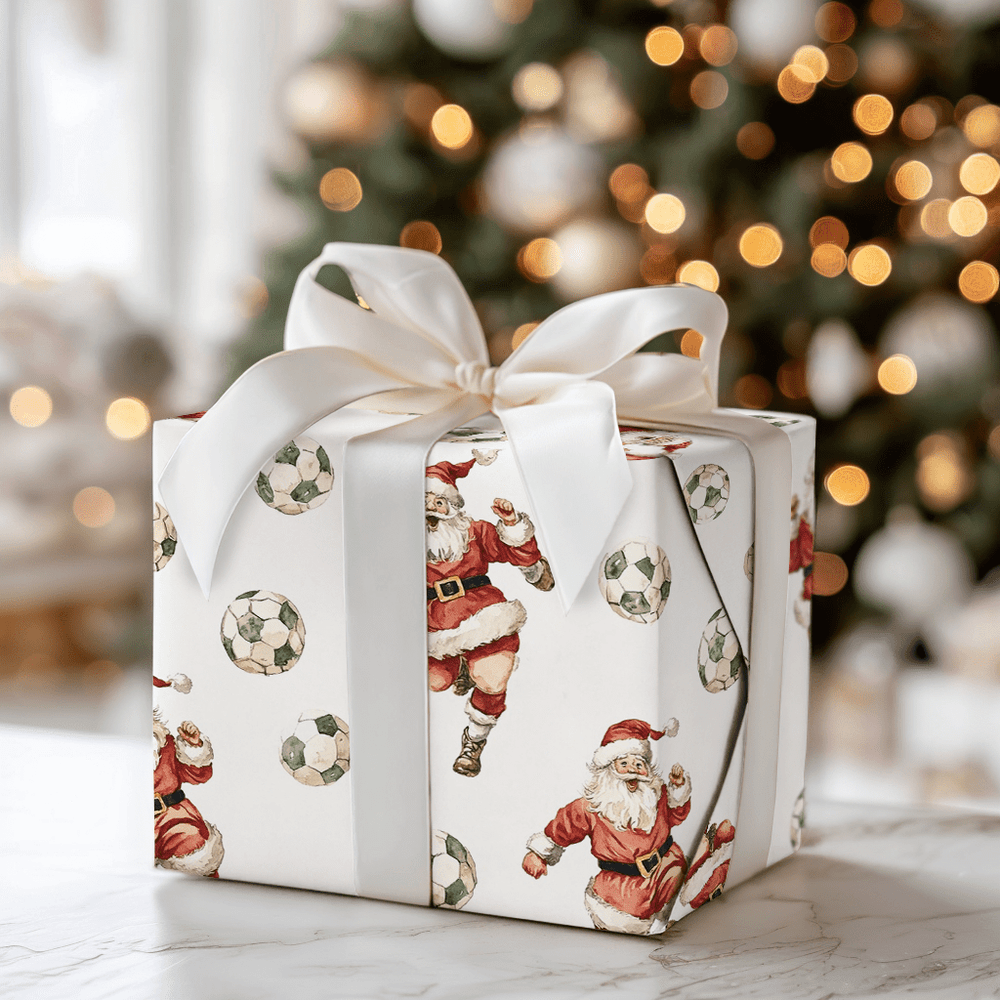 Santa's Big Shot - Wrapping Paper - Aspen & Arlo