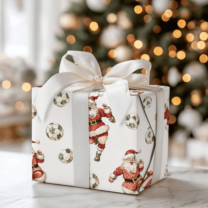Santa's Big Shot - Wrapping Paper - Aspen & Arlo