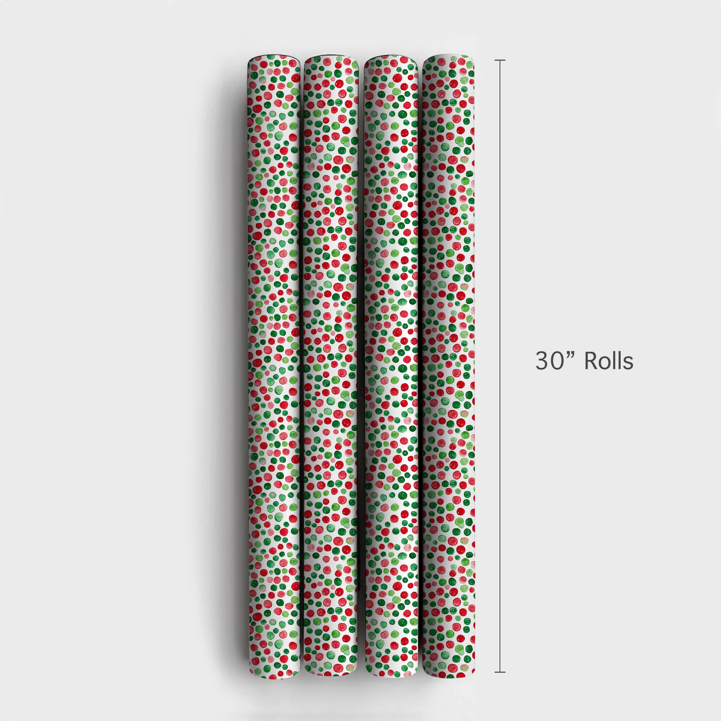 Polka Dot Holiday - Wrapping Paper - Aspen & Arlo