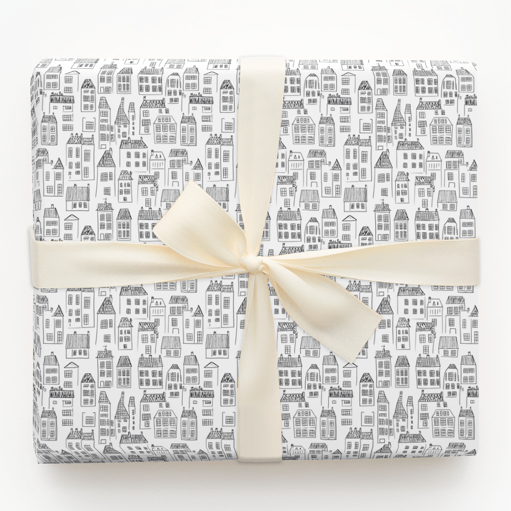 Village Scrap - Wrapping Paper - Aspen & Arlo
